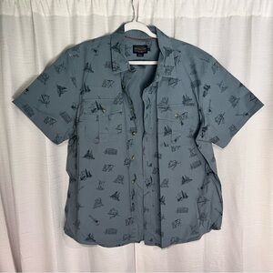 PENDLETON MEN'S SHORT-SLEEVE RILEY RIPSTOP SHIRT